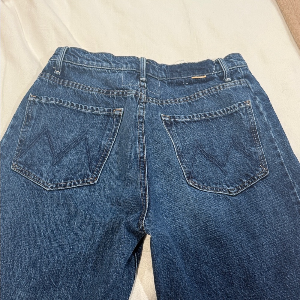 Barely worn MOTHER Blue Denim Jeans